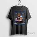 Officials Dan Campbell And Jared Goff Detroit Lions Football Merry Grit Mas Merry Christmas Tee