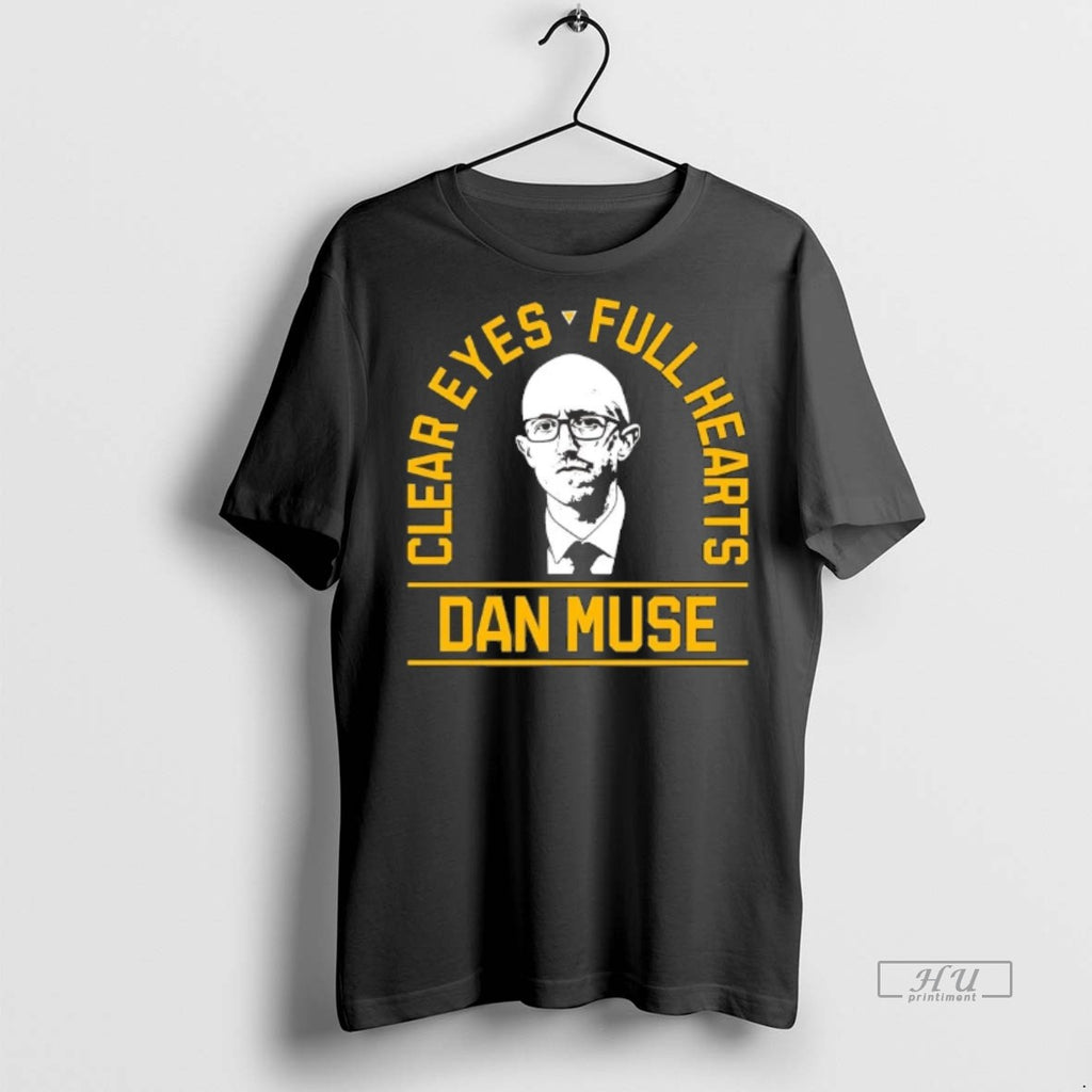 Officials Dan Muse Clear Eyes Full Hearts Pittsburgh Penguins Tee Shirt Sweater