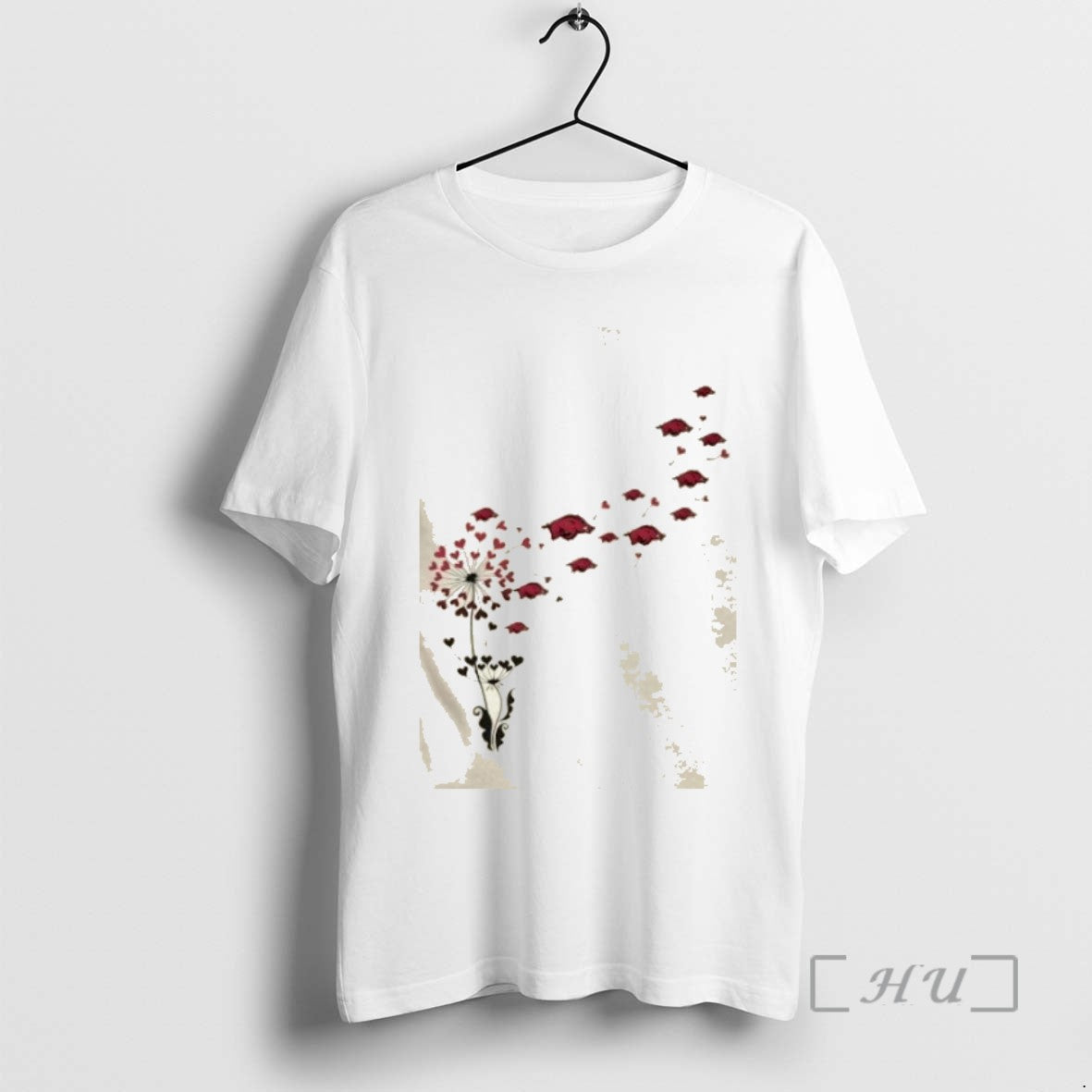 Officials Dandelion Flower Arkansas Razorbacks Football Logo