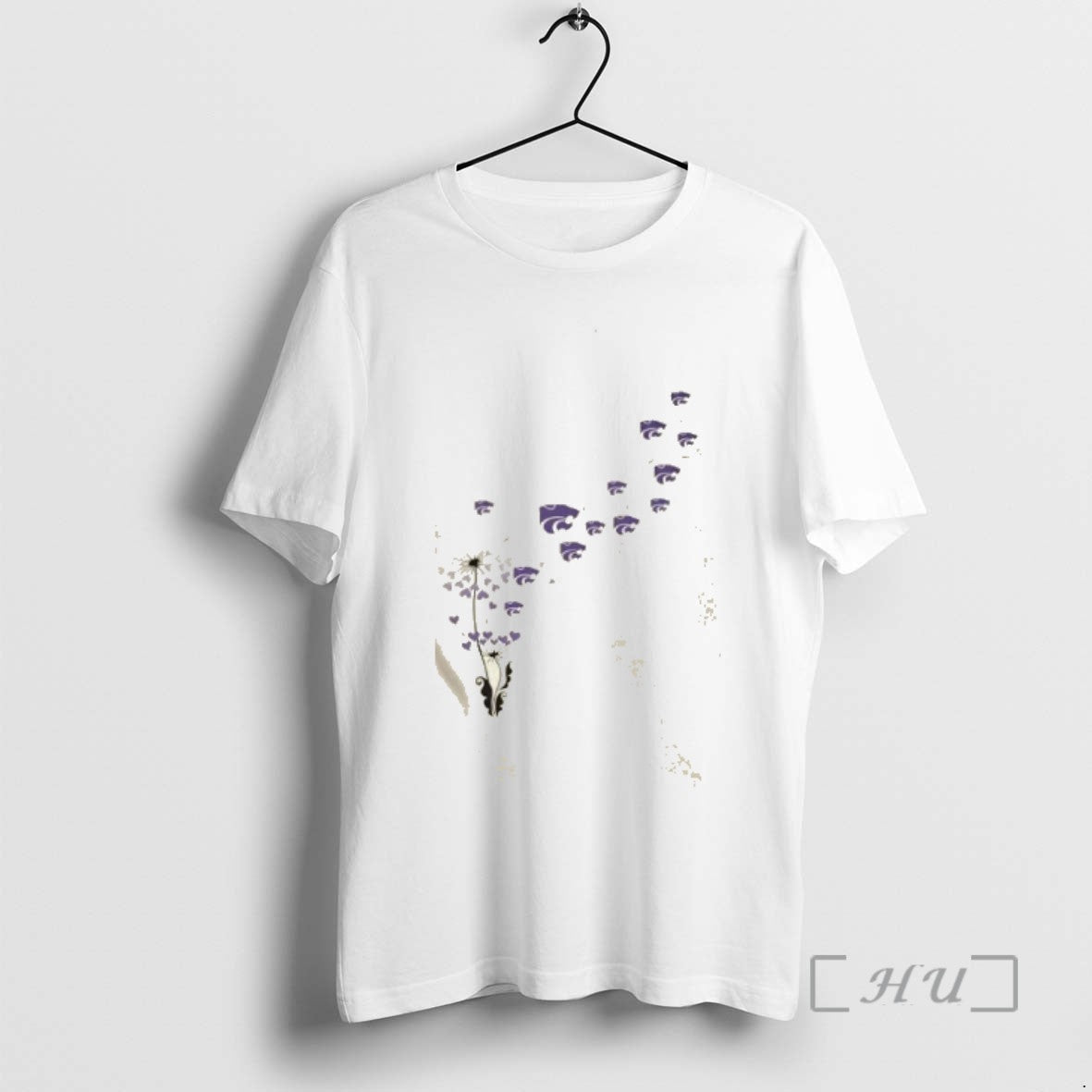 Officials Dandelion Flower Kansas State Wildcats Football Logo