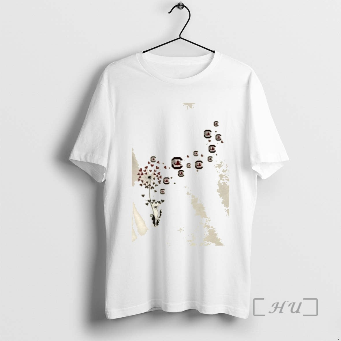 Officials Dandelion Flower South Carolina Gamecocks Football Logo