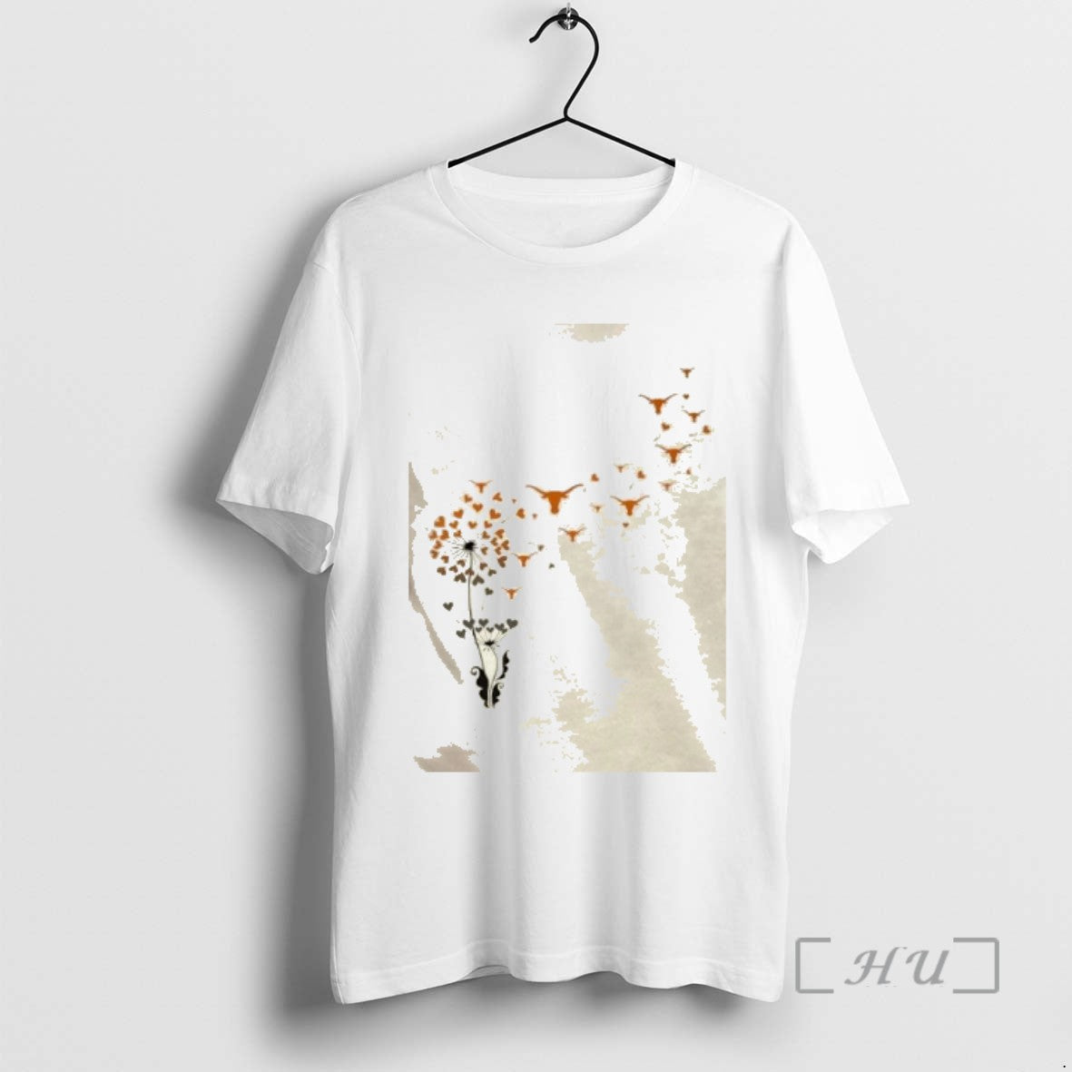 Officials Dandelion Flower Texas Longhorn Football Logo