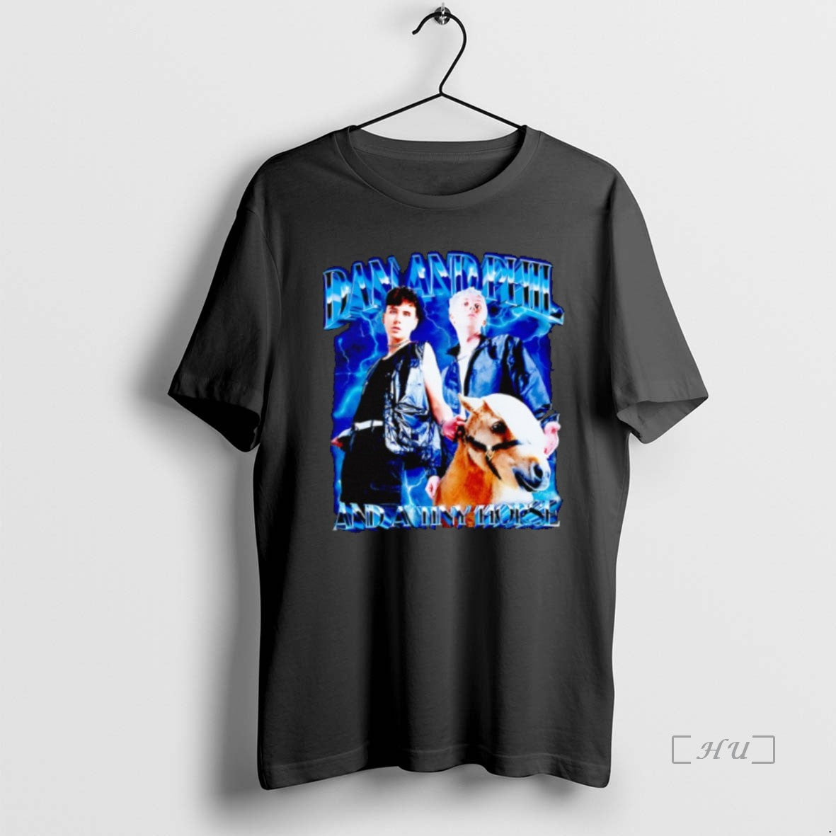 Officials Daniel Howell Dan And Phil And A Tiny Horse Graphic T Shirt Sweater