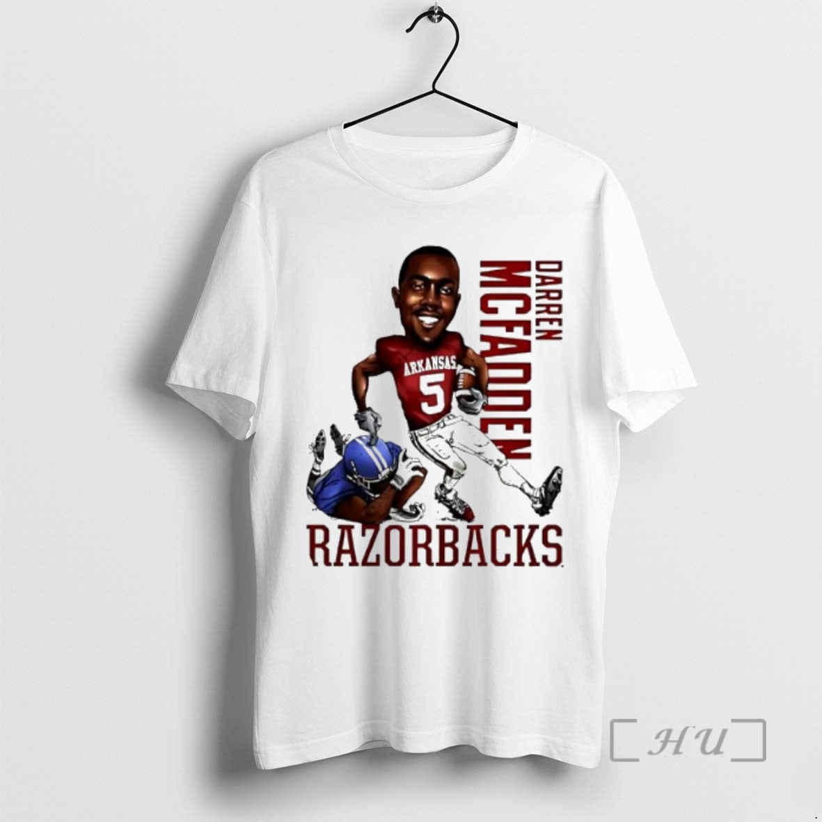 Officials Darren Mcfadden Arkansas Razorback Caricature Cartoon