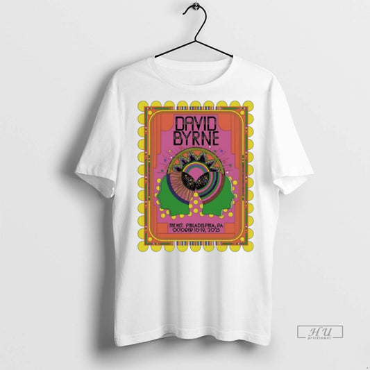Officials David Byrne 10 16 10 18 2025 Philadelphia Graphic Tee Shirt Sweater