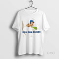 Officials Davis Schneider Toronto Blue Jays Bam Bam Barger 2 Sided Premium T Shirt Sweater