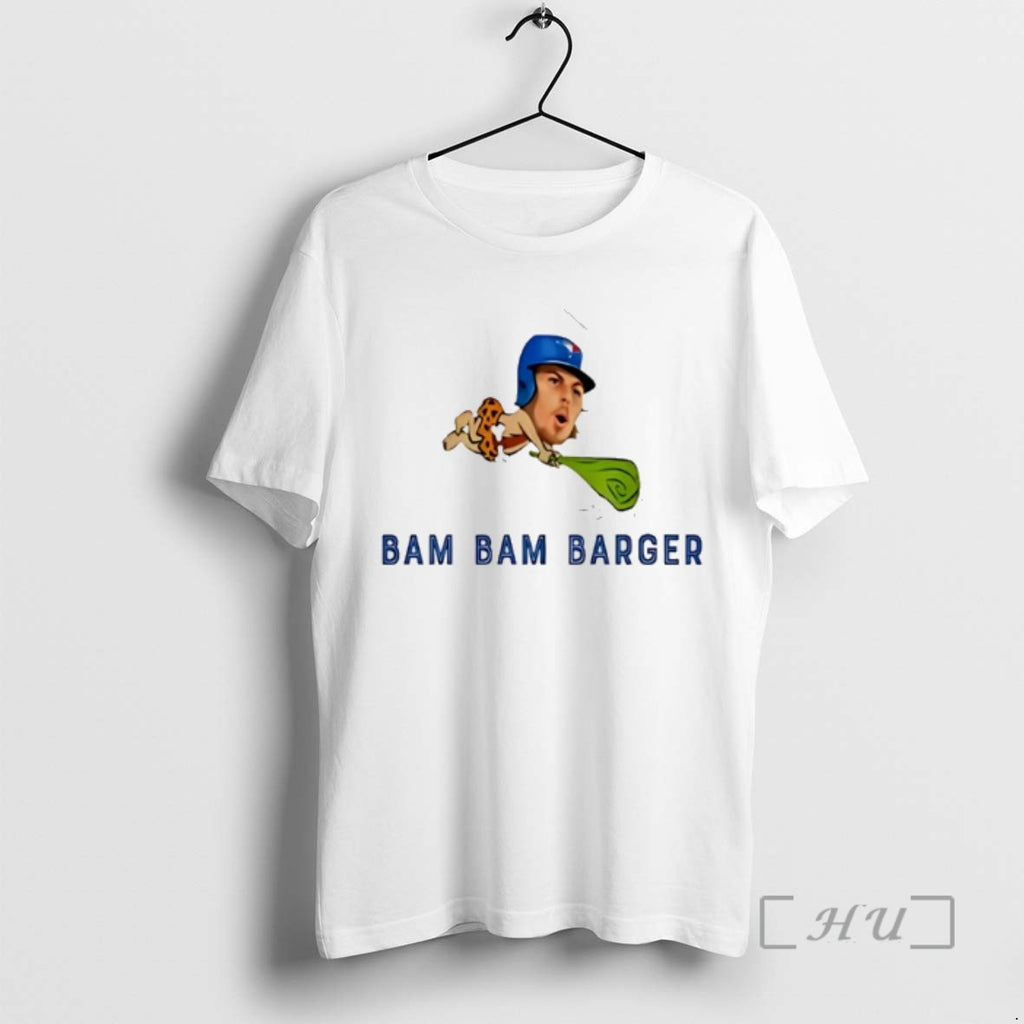 Officials Davis Schneider Toronto Blue Jays Bam Bam Barger Tee Shirt Sweater