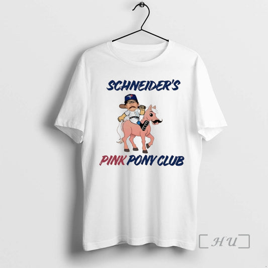 Officials Davis Schneider Toronto Blue Jays Pink Pony Club Premium T Shirt Sweater