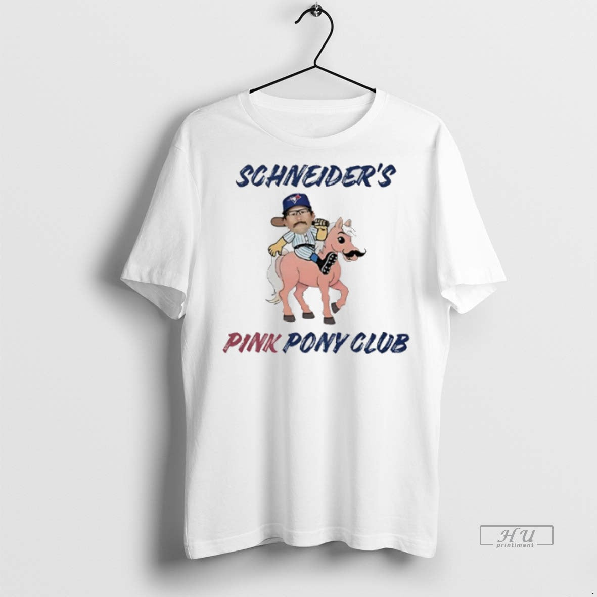 Officials Davis Schneiders Pink Pony Club Toronto Blue Jays Premium Tee Shirt Sweater