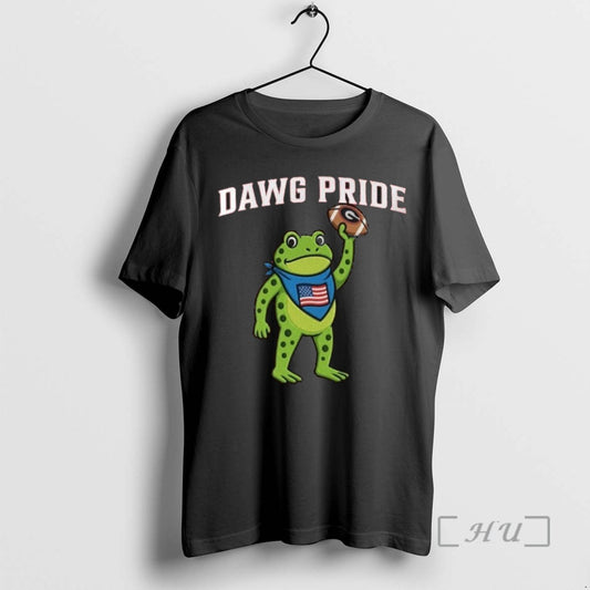 Officials Dawg Pride Portland Frog X Georgia Bulldogs T Shirt Sweater