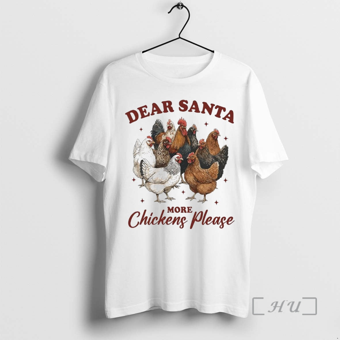 Officials Dear Santa More Chickens Please Christmas Premium T Shirt Sweater