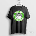 Officials Decaf Metcalf Starbucks Logo Tee Shirt Sweater