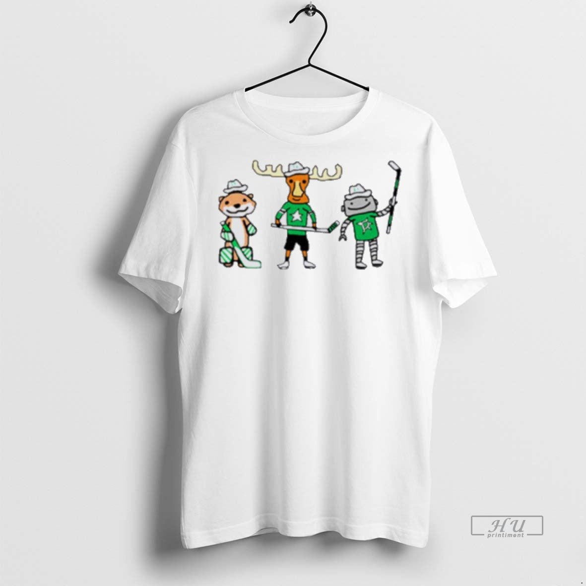 Officials Decided To Add Moose Dallas Stars Premium Tee Shirt Sweater