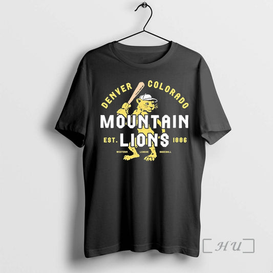 Officials Denver Mountain Lions Est 1886 Western League Premium T Shirt Sweater