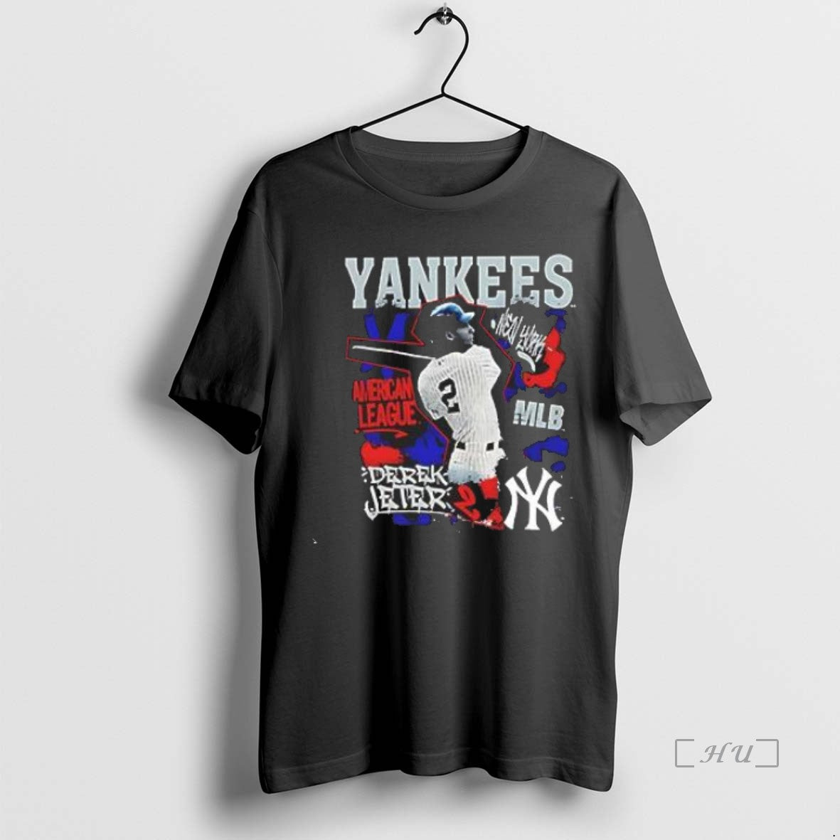 Officials Derek Jeter New York Yankees Mitchell And Ness Star Moment Premium T Shirt Sweater