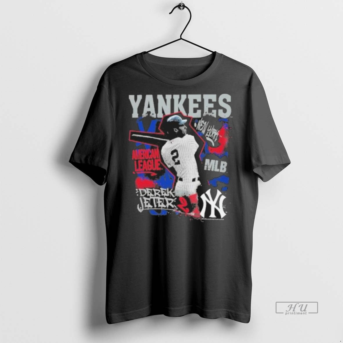 Officials Derek Jeter New York Yankees Star Moment Premium Tee Shirt Sweater