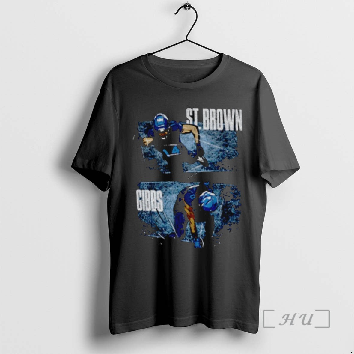 Officials Detroit Dynamic Duo Detroit Lions Amon Ra St Tee Shirt Sweater