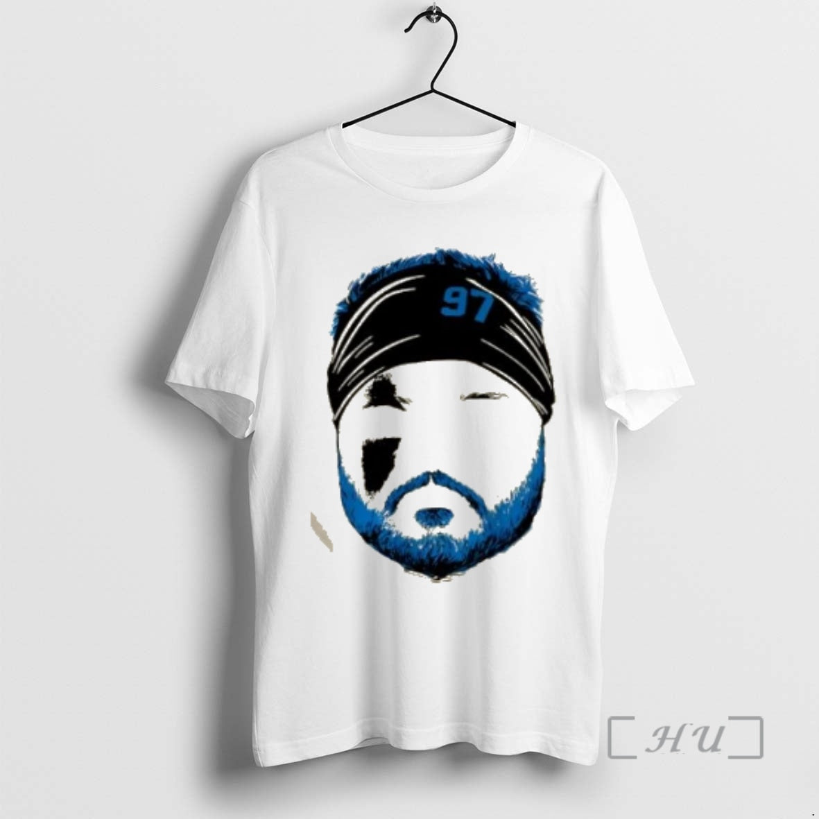 Officials Detroit Lions Aidan Hutchinson Blank Face Premium T Shirt Sweater