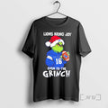Officials Detroit Lions Bring Joy Even To The Grinch Premium T Shirt Sweater