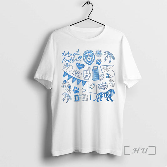 Officials Detroit Lions Football Go Lions Icon T Shirt Sweater