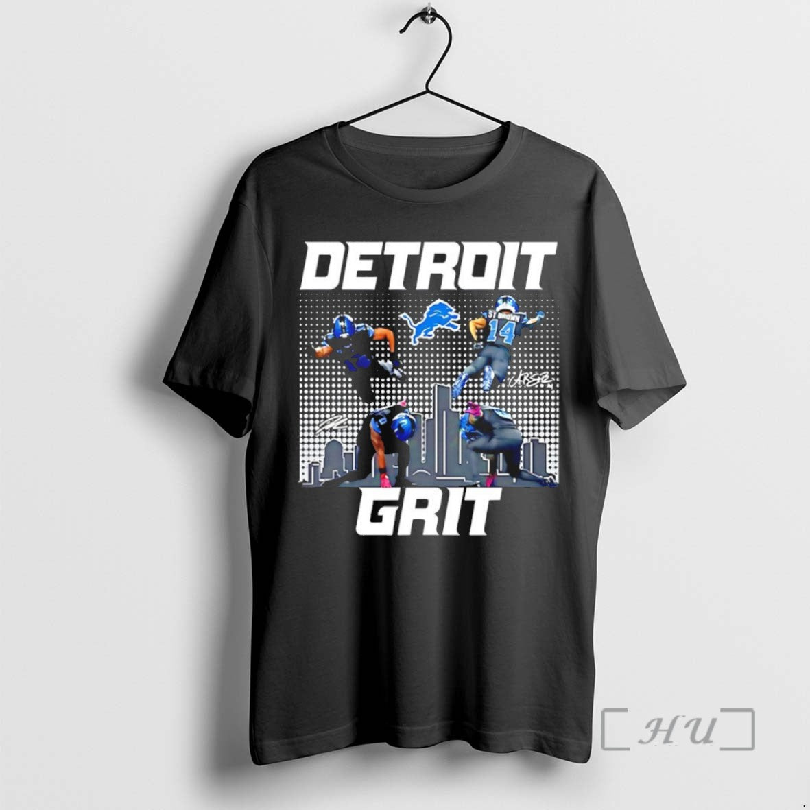 Officials Detroit Lions Grit Super Heroes Signature T Shirt Sweater