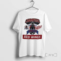 Officials Detroit Red Wings 1997 Stanley Cup Champions Trophy Tee Shirt Sweater