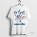 Officials Detroit Tigers Serving You Detroit Style Since 1901 Tee Shirt Sweater