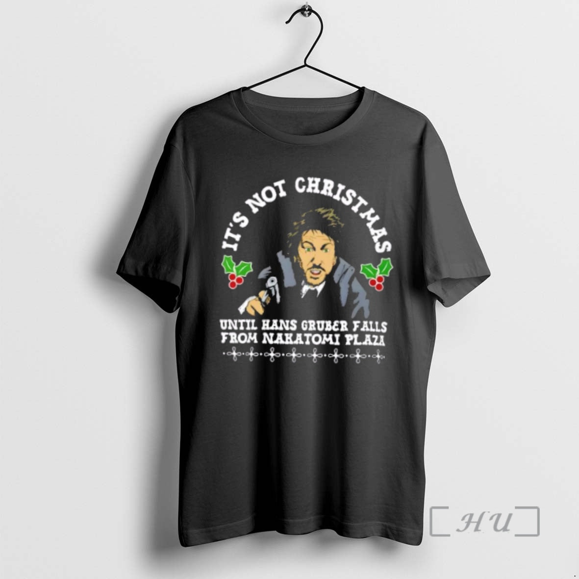 Officials Die Hard Christmas Hans Gruber Holiday Premium T Shirt Sweater