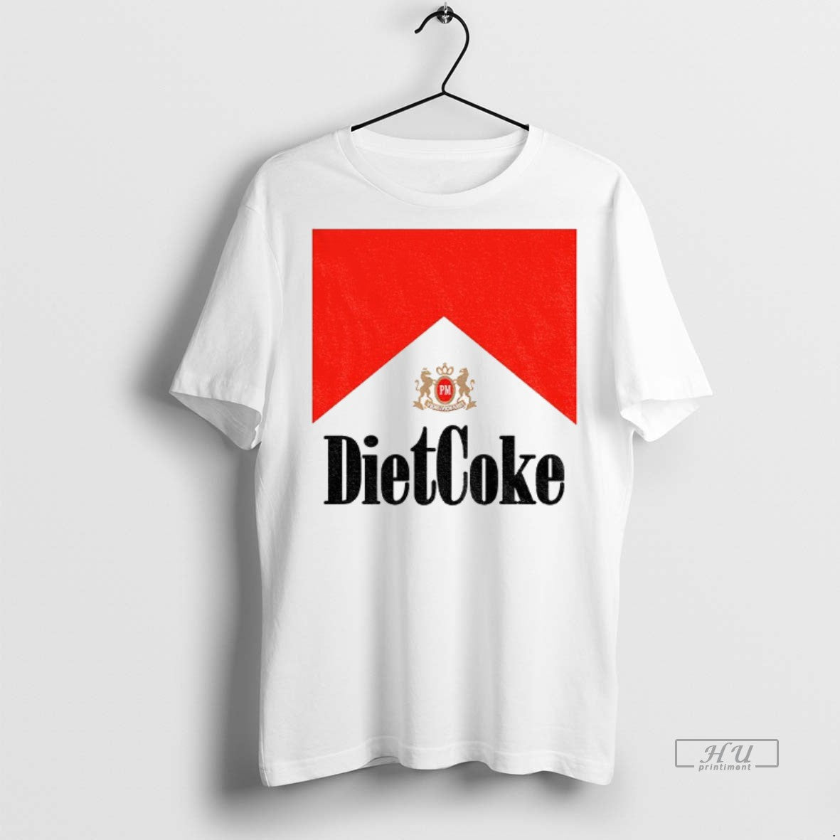 Officials Diet Cigs Diet Coke Marlboro Logo Parody Premium Tee Shirt Sweater
