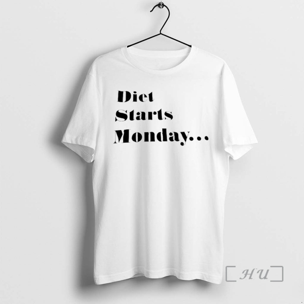 Officials Diet Starts Monday T Shirt Sweater