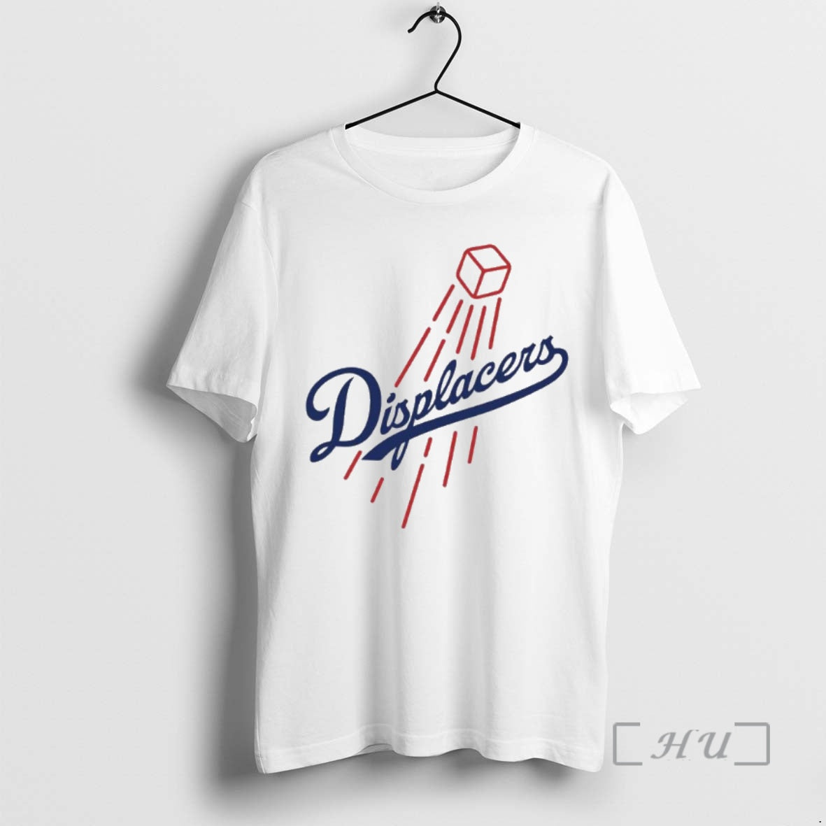 Officials Displacers Los Angeles Dodgers Parody Logo