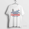 Officials Dodgers 2025 World Series Champions Player Name City Skyline Premium T Shirt Sweater