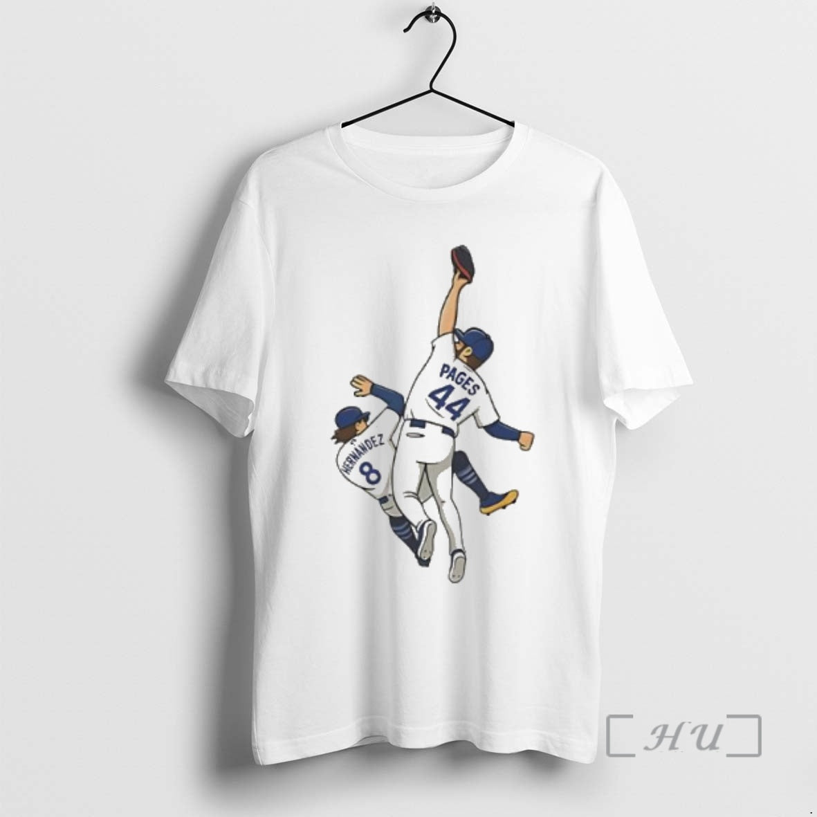 Officials Dodgers Andy Pages Kike Hernandez 9th Inning Catch World Series Premium T Shirts Sweater