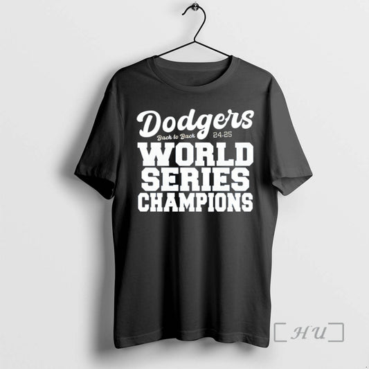 Officials Dodgers Back 2 Back World Series Champions Los Angeles Dodgers Mlb 24 25 Premium