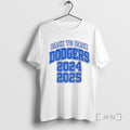Officials Dodgers Back To Back 2024 2025 Premium T Shirt Sweater