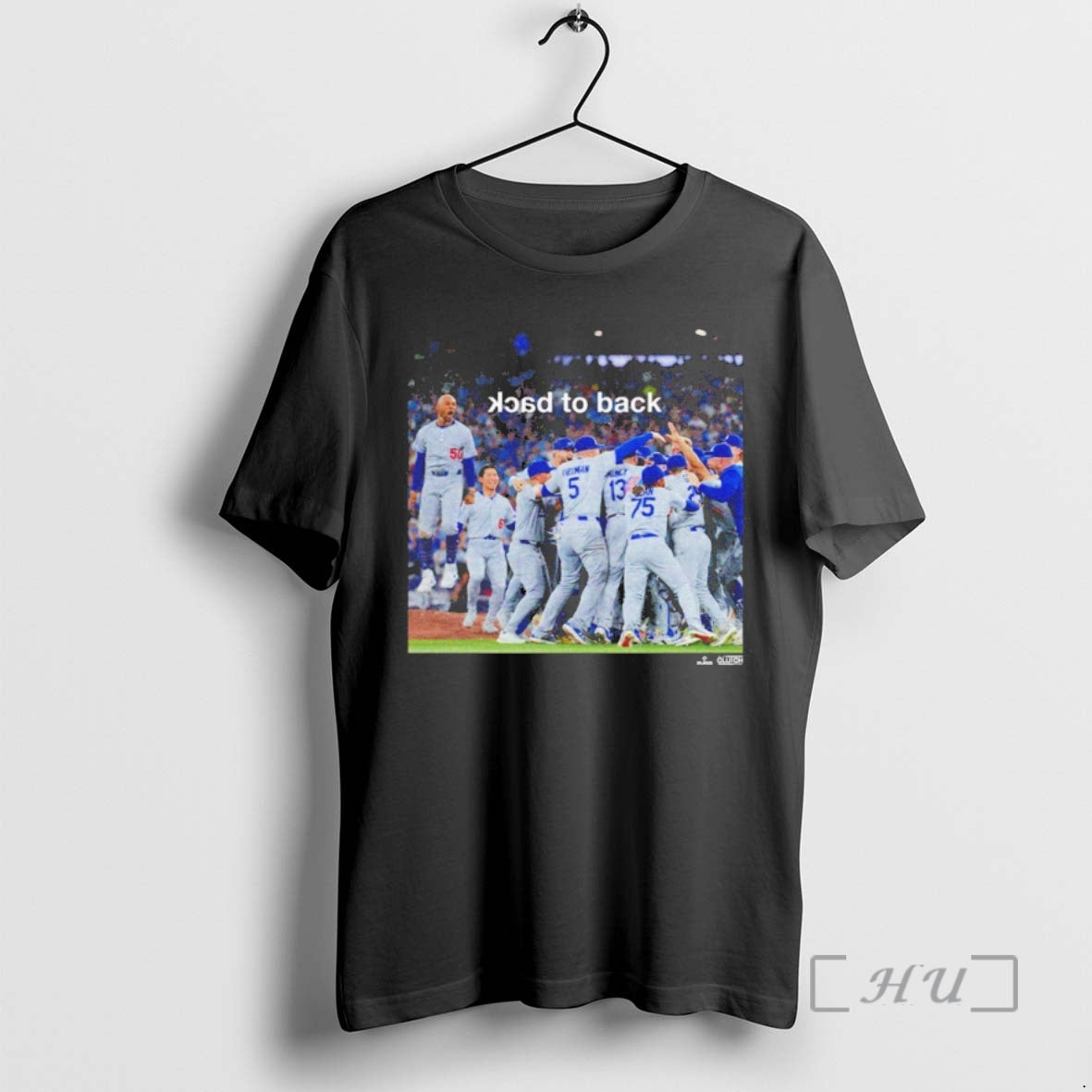 Officials Dodgers Back To Back Los Angeles Champions Photo Premium T Shirt Sweater