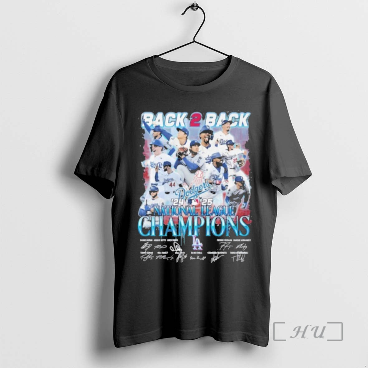 Officials Dodgers Champions Back 2 Back 2025 Premium T Shirt Sweater