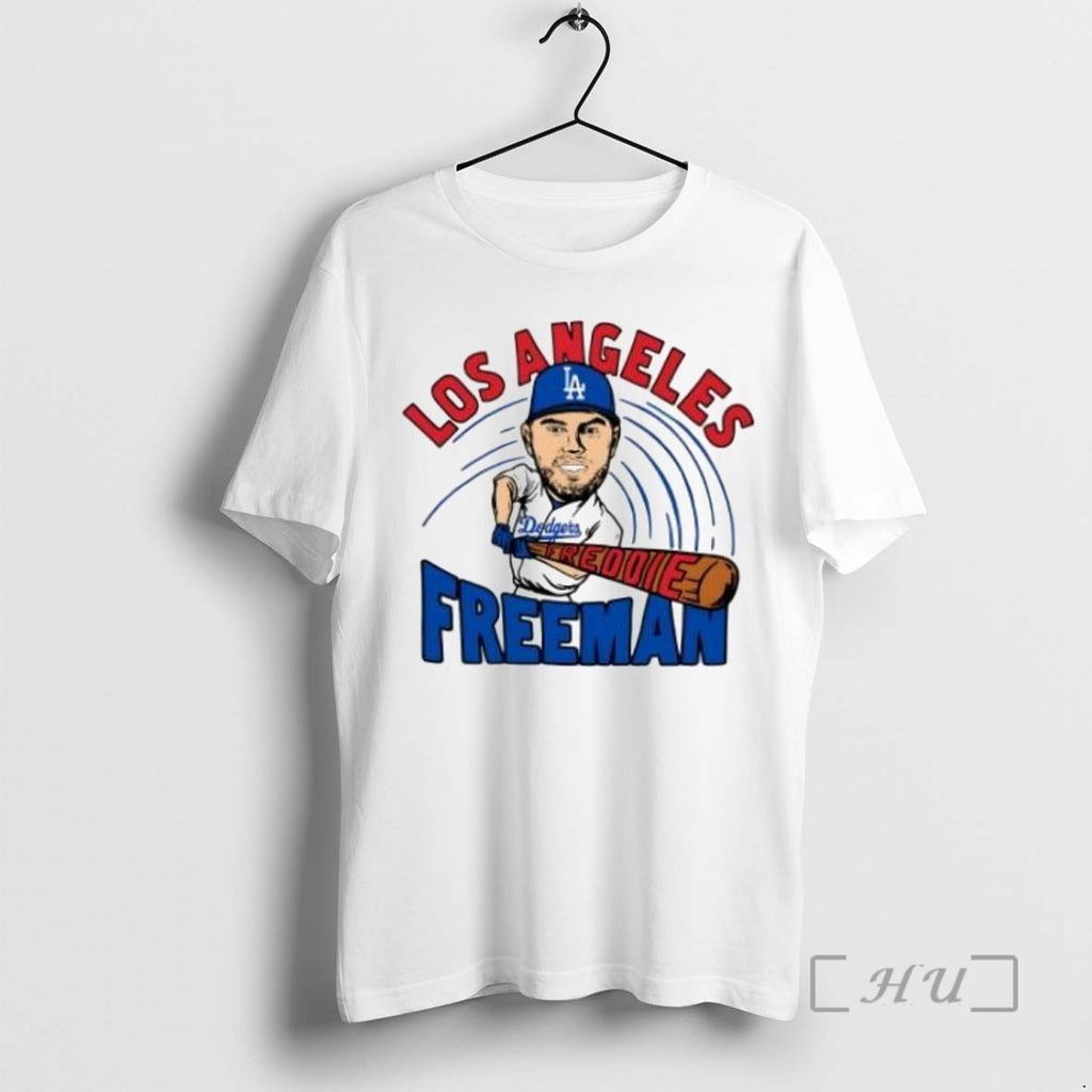 Officials Dodgers Freddie Freeman Cartoon Funny T Shirt Sweater
