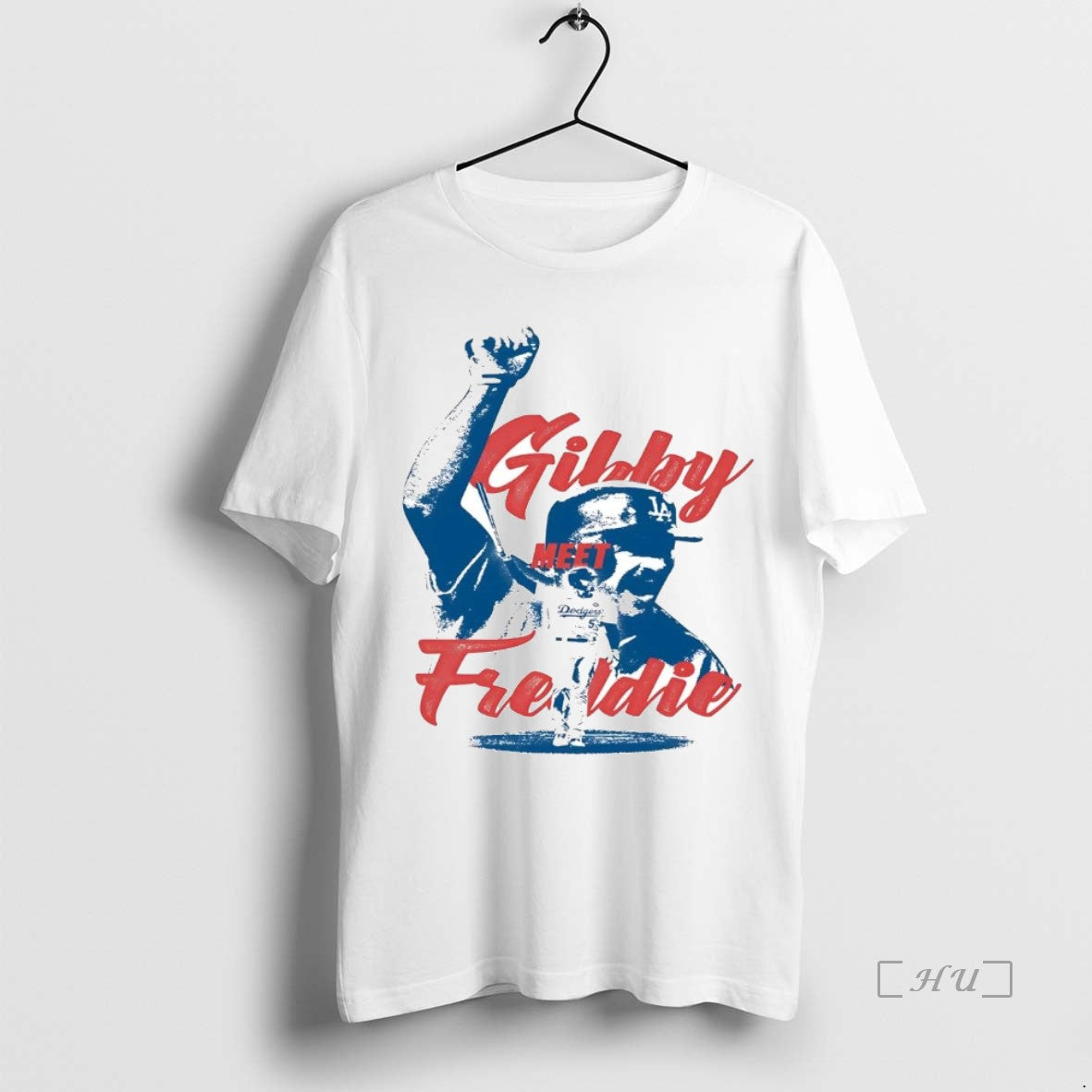 Officials Dodgers Gibby Meet Freddie Premium T Shirt Sweater