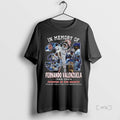 Officials Dodgers In Memory Of Fernando Valenzuela Forever In Our Hearts T Shirt Sweater
