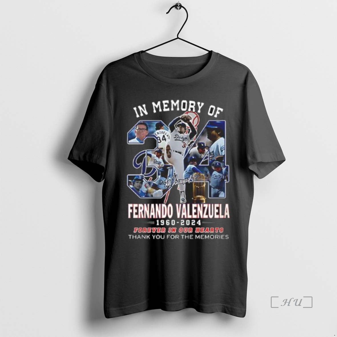 Officials Dodgers In Memory Of Fernando Valenzuela Forever In Our Hearts T Shirt Sweater