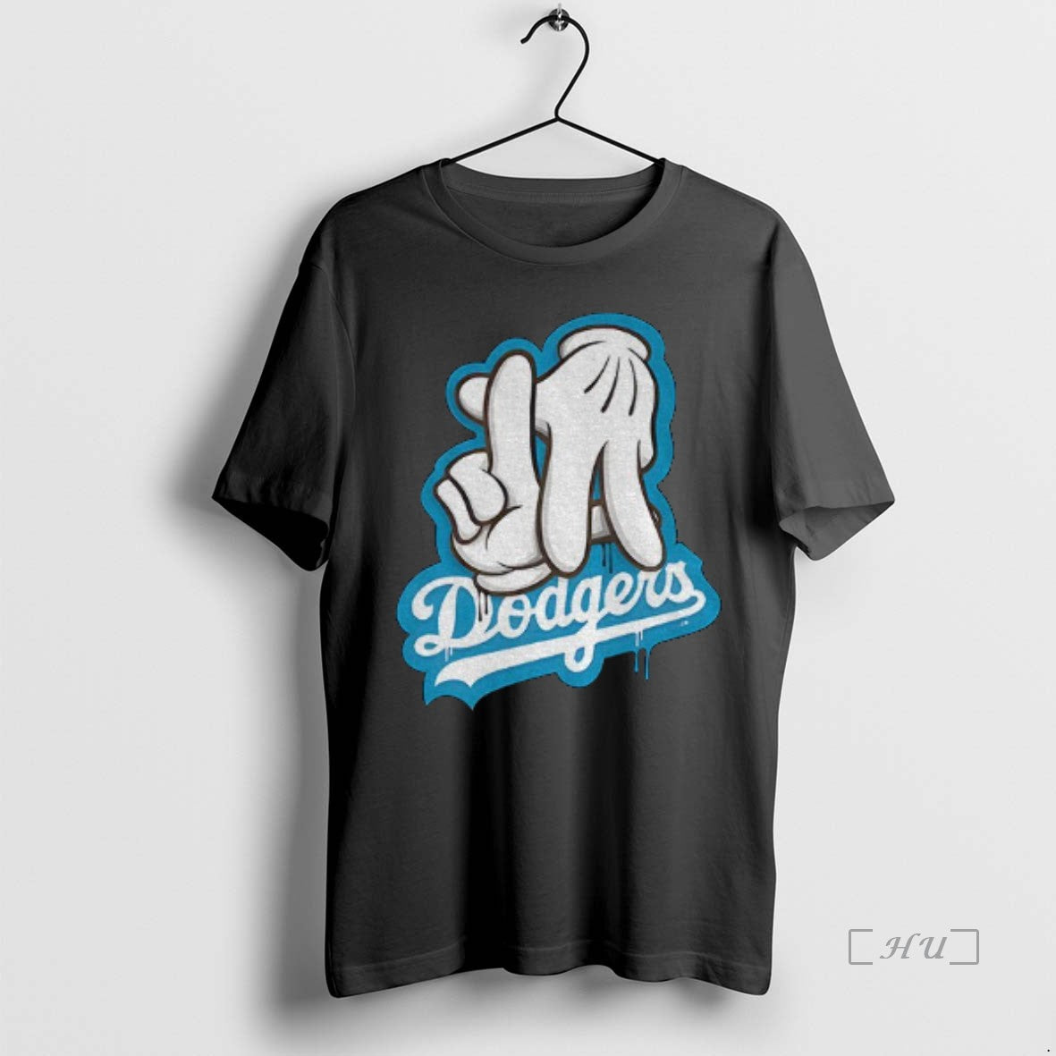 Officials Dodgers La Hands T Shirt Sweater
