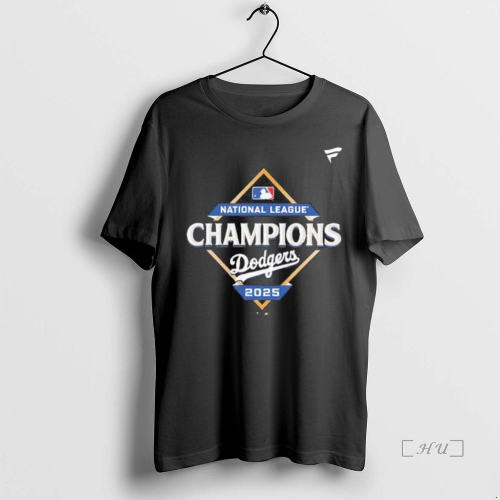 Officials Dodgers National League Champions 2025 T Shirt Sweater