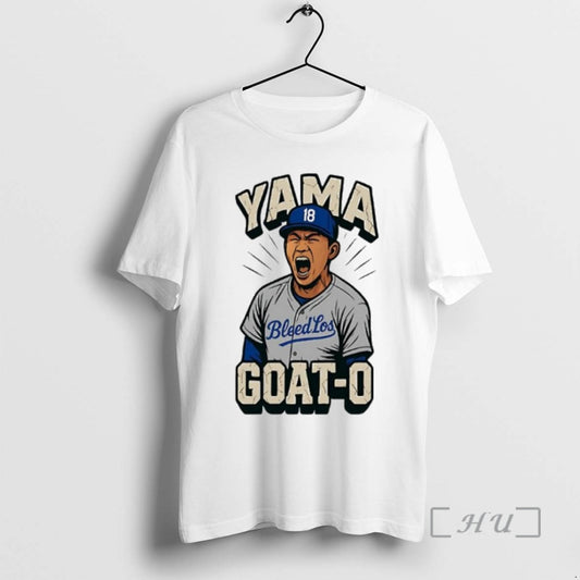 Officials Dodgers Yoshinobu Yamamoto Yama Goat O Premium T Shirt Sweater
