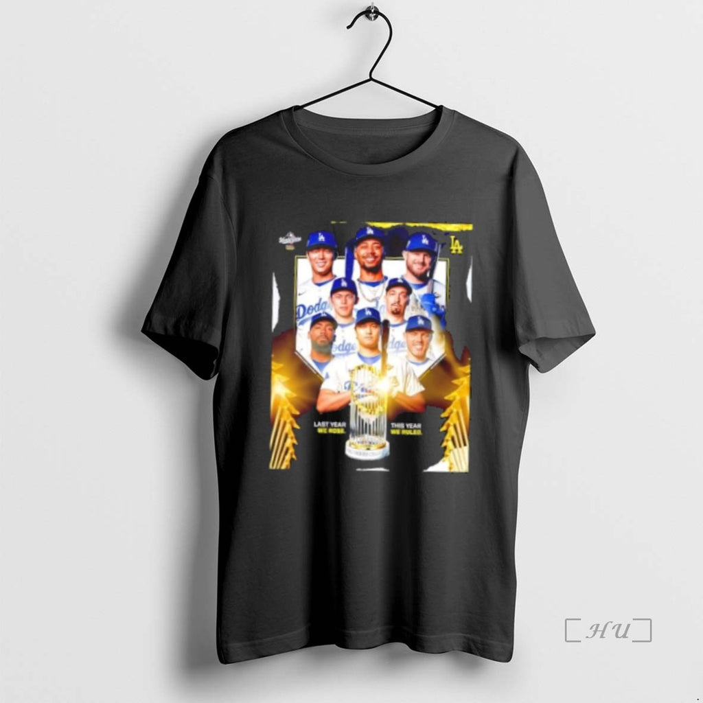 Officials Dodgers Are Back To Back World Series Champions 2025 Premium T Shirt Sweater