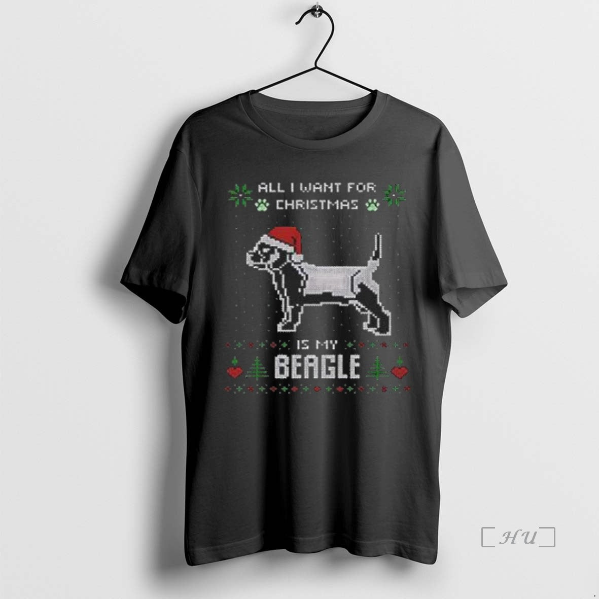 Officials Dog All I Want For Christmas Is My Beagle Premium T Shirt Sweater