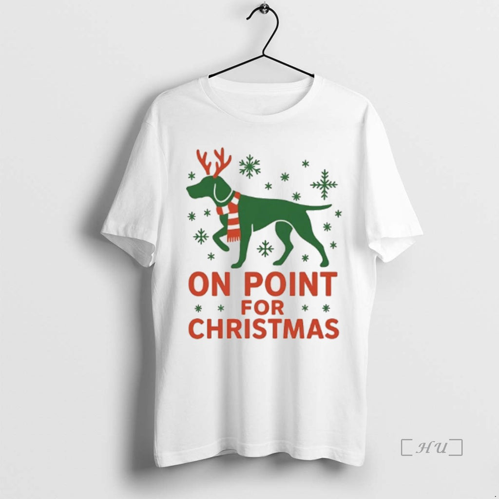 Officials Dog Reindeer On Point For Christmas T Shirt Sweater