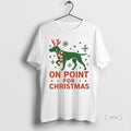 Officials Dog Reindeer On Point For Christmas T Shirt Sweater