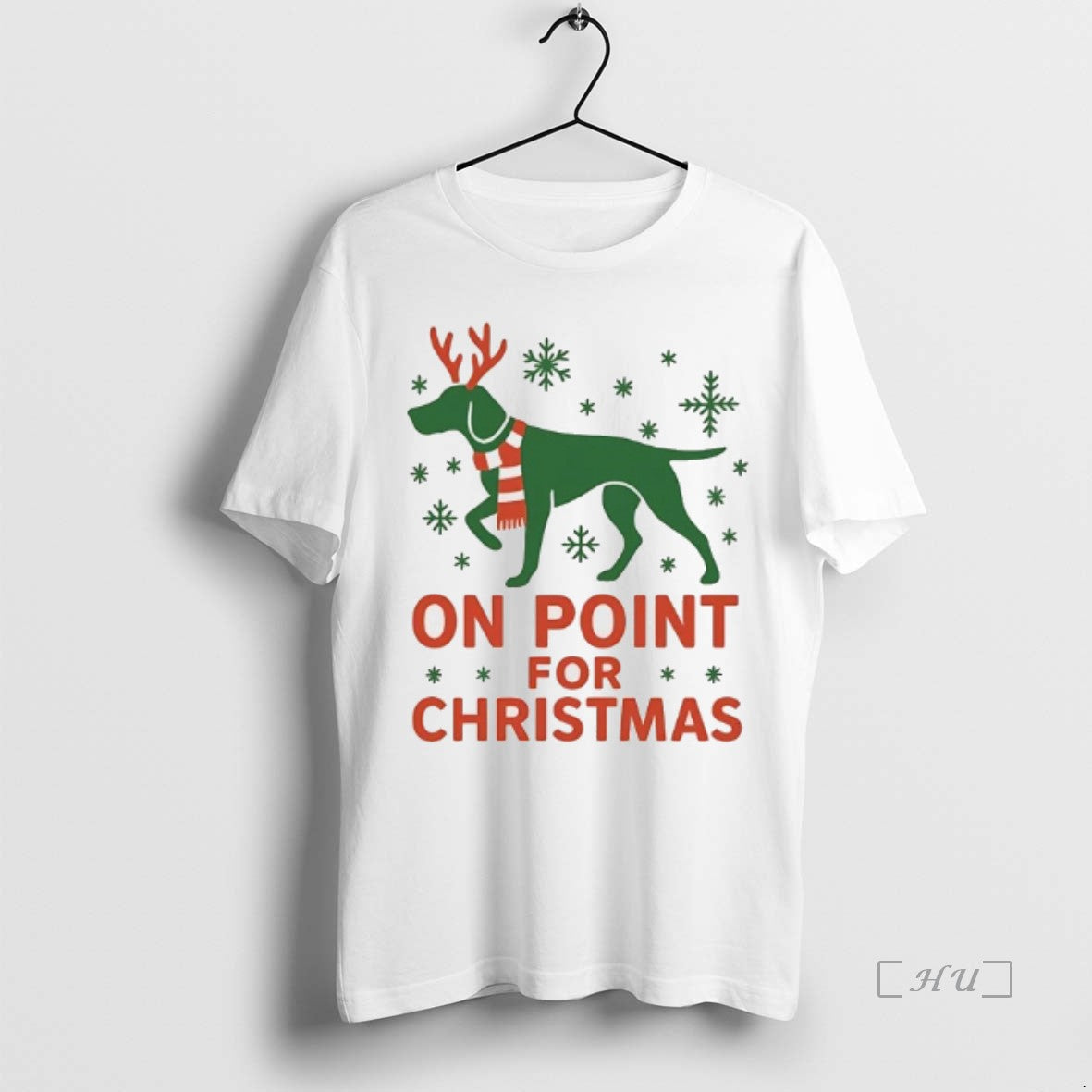 Officials Dog Reindeer On Point For Christmas T Shirt Sweater