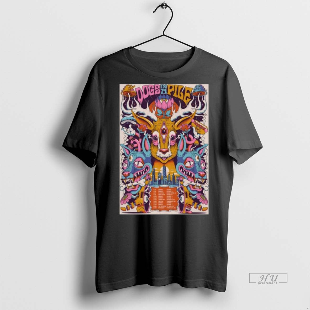 Officials Dogs In A Pile November 2025 Tour Premium Tee Shirt Sweater